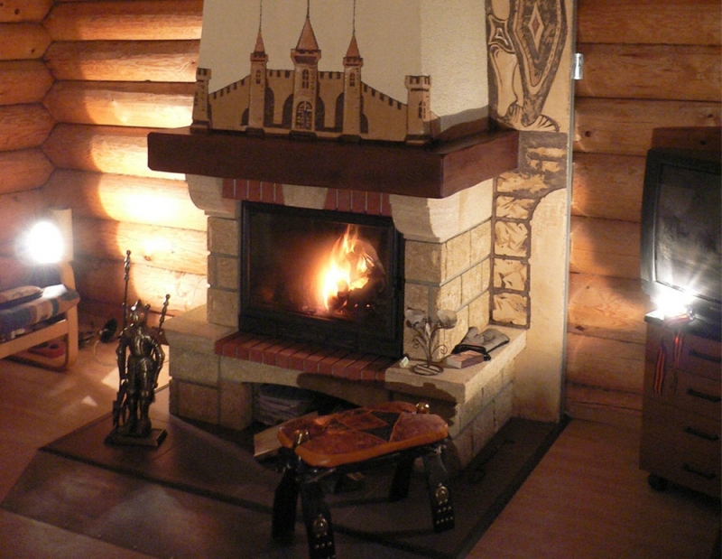 Монтаж каминов